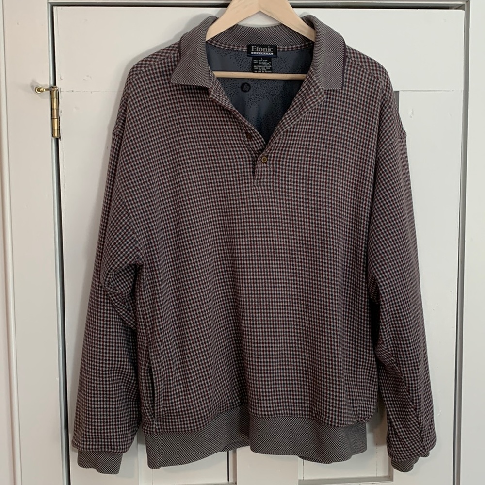 Etonic Golfwear Size L Windstopper Pullover
